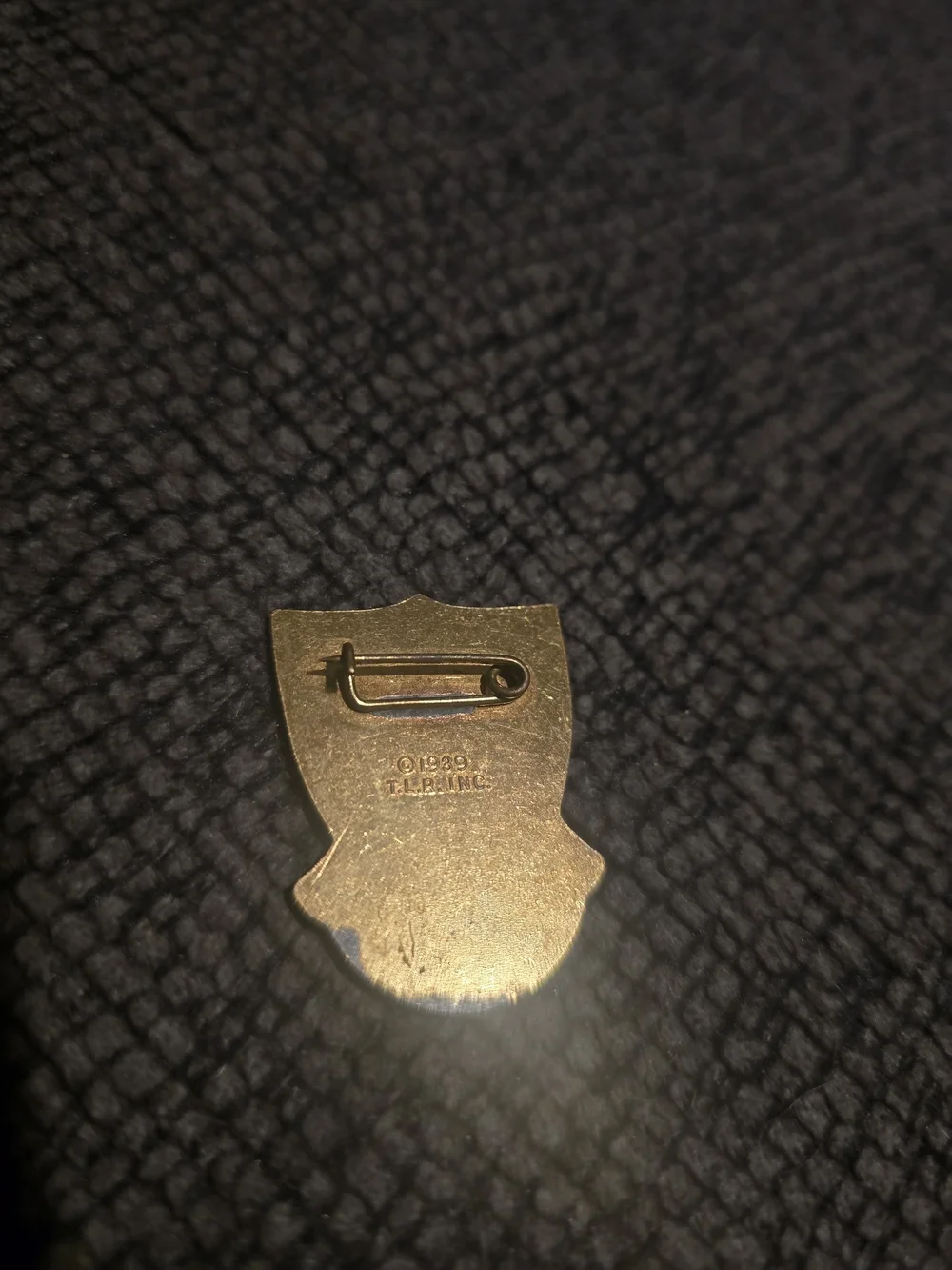 1938 Lone Ranger Safety Sentinel Pin